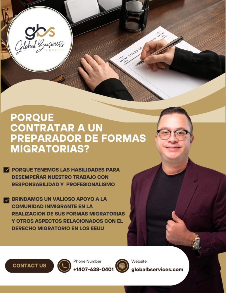 Servicios de traducción inmigración y notaría en español en EE.UU